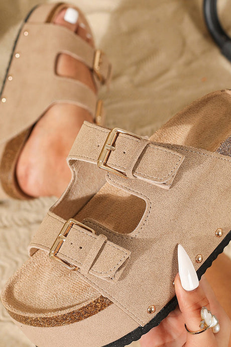 Arolora Suede Platform Sandal