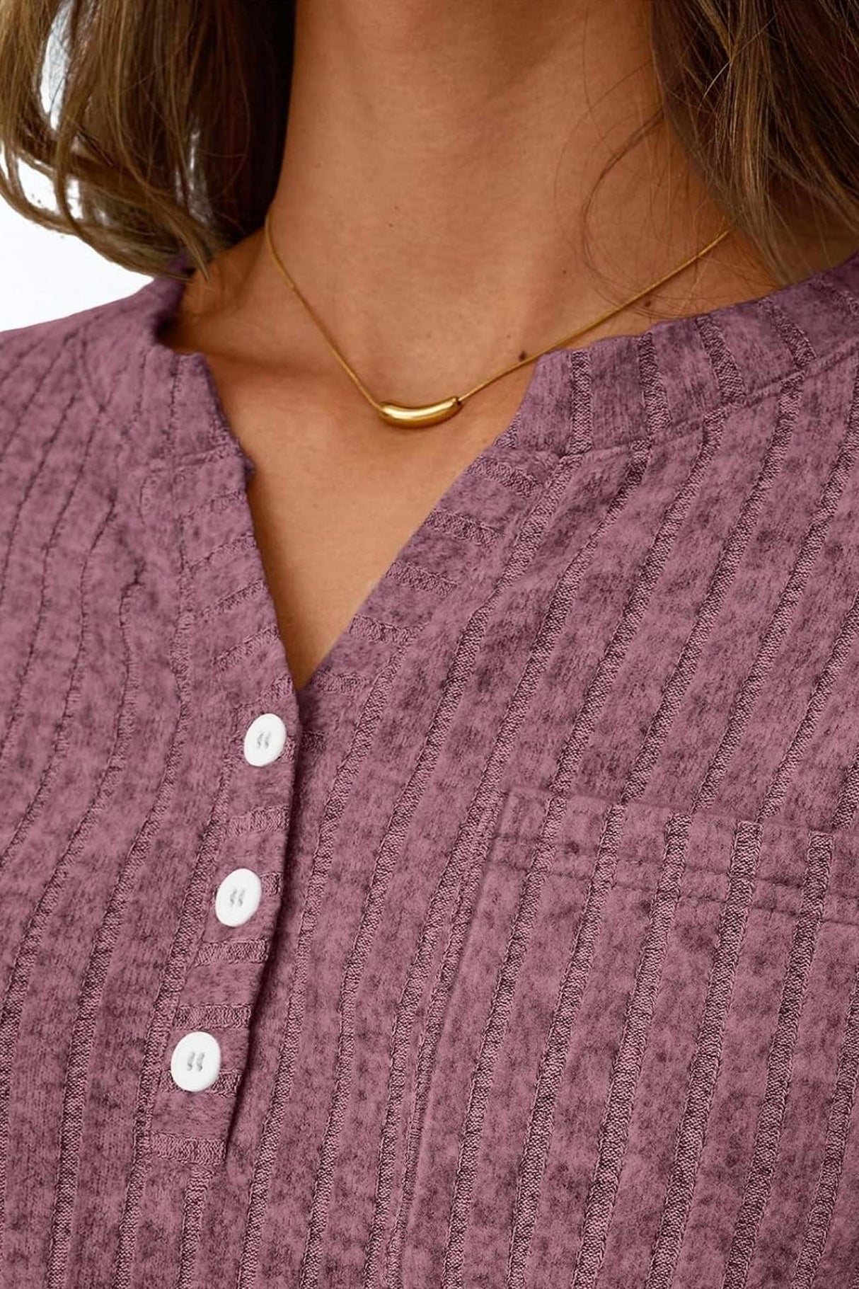 Ribbed Pitted Brushed Two Piece Pants Set