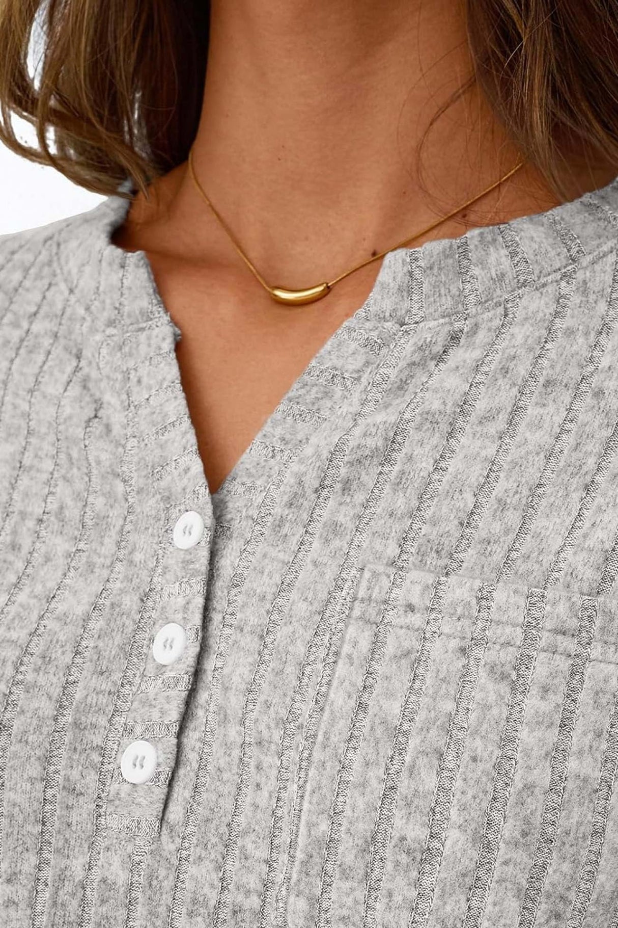 Ribbed Pitted Brushed Two Piece Pants Set