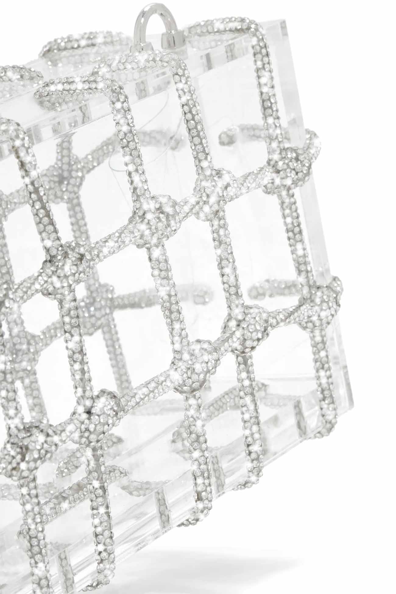 Rhinestone Clear Shoulder Bag