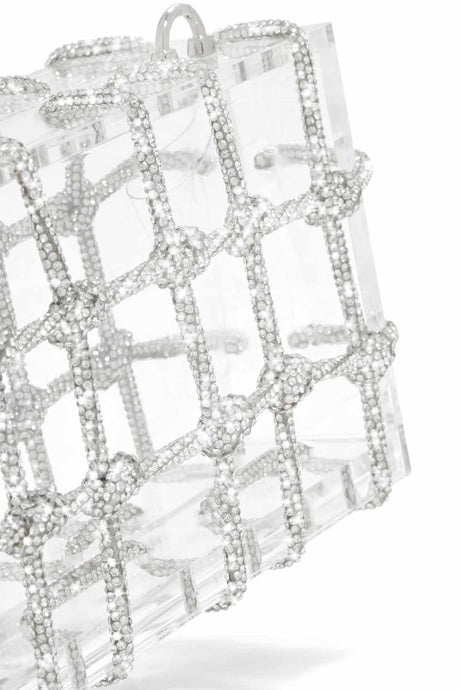 Rhinestone Clear Shoulder Bag
