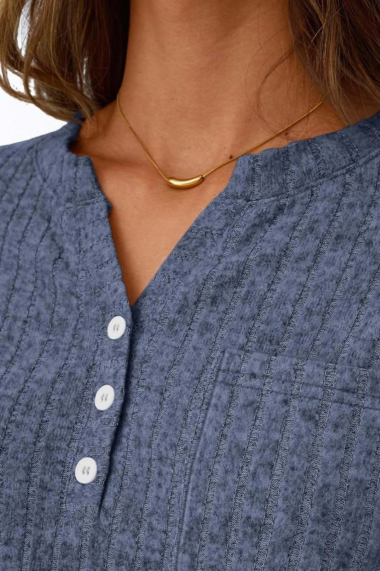 Ribbed Pitted Brushed Two Piece Pants Set