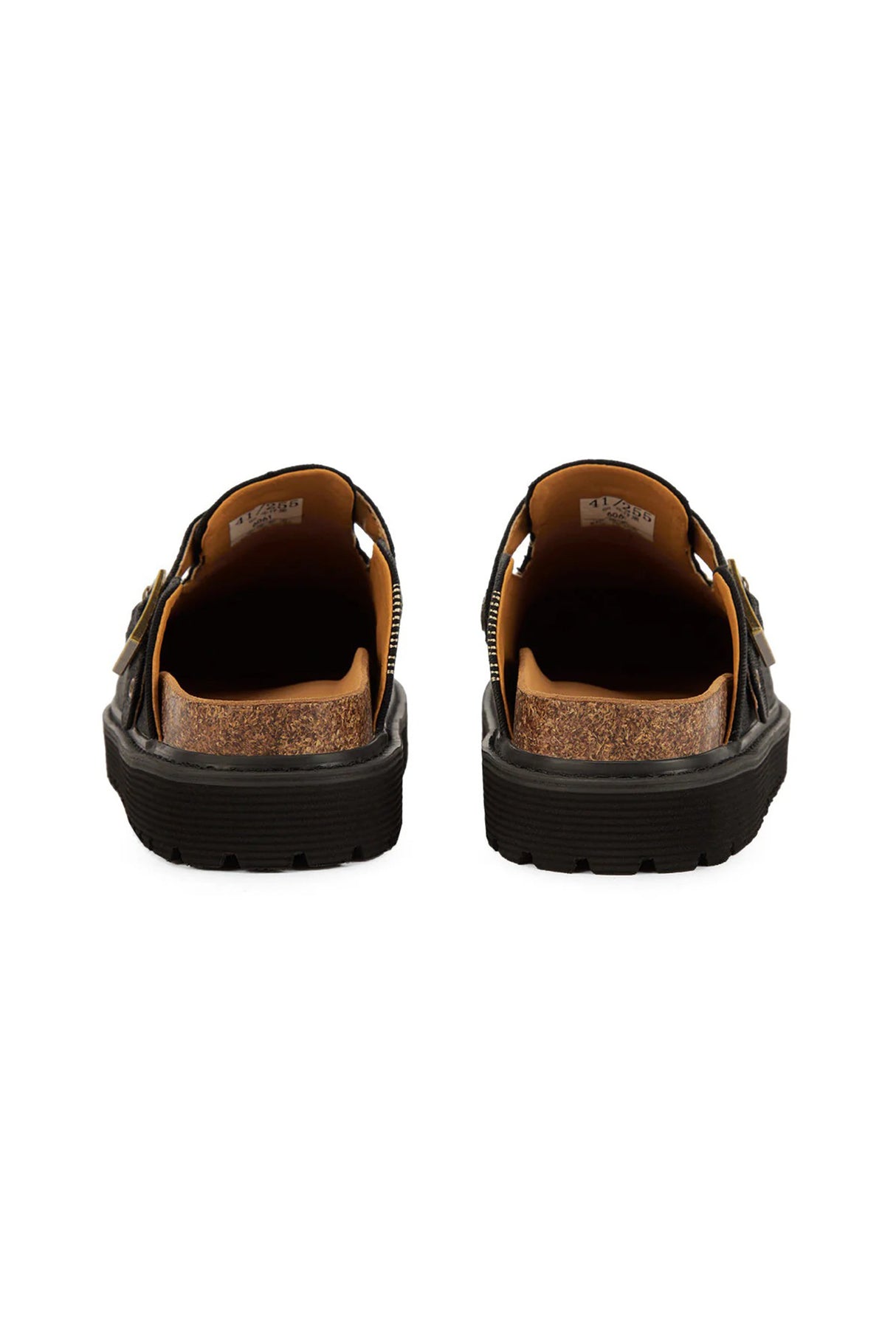 Distressed Denim Closed-toe Slip-on Flat