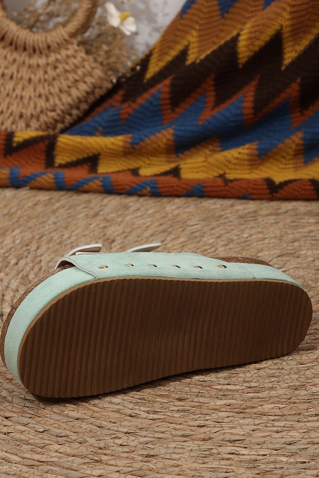 Arolora Suede Platform Sandal