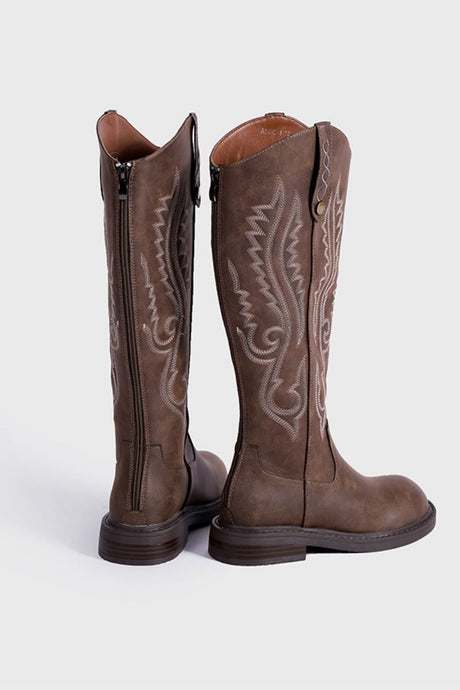 Arolora embroidered-cowgirl-western-boots