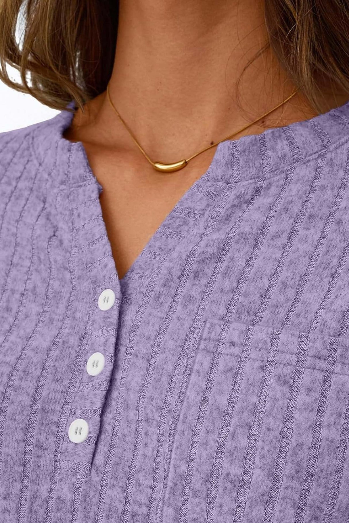 Ribbed Pitted Brushed Two Piece Pants Set