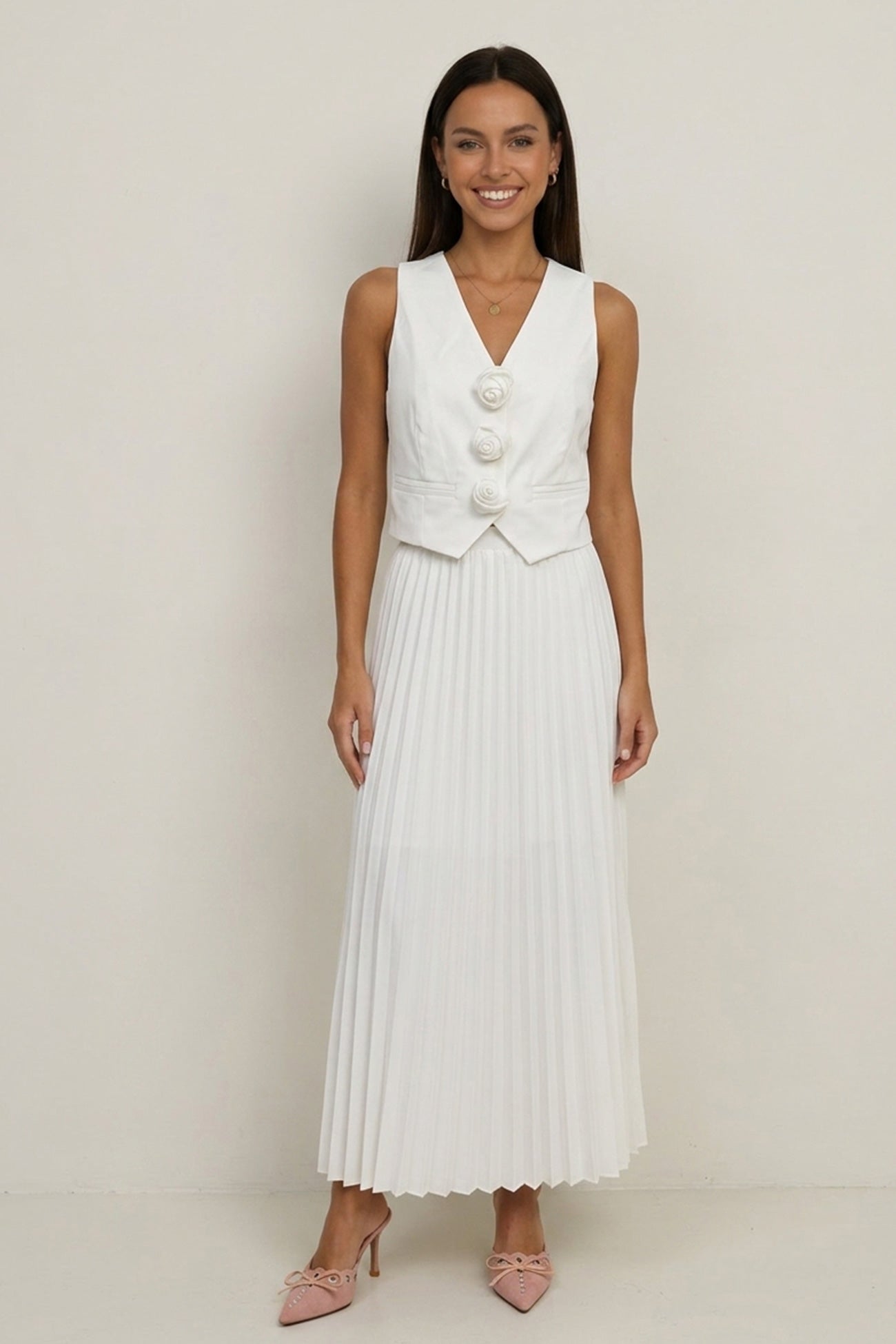 box pleat vest dress Box Pleat Vest Dress Zara
