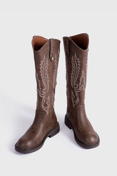 Arolora embroidered-cowgirl-western-boots