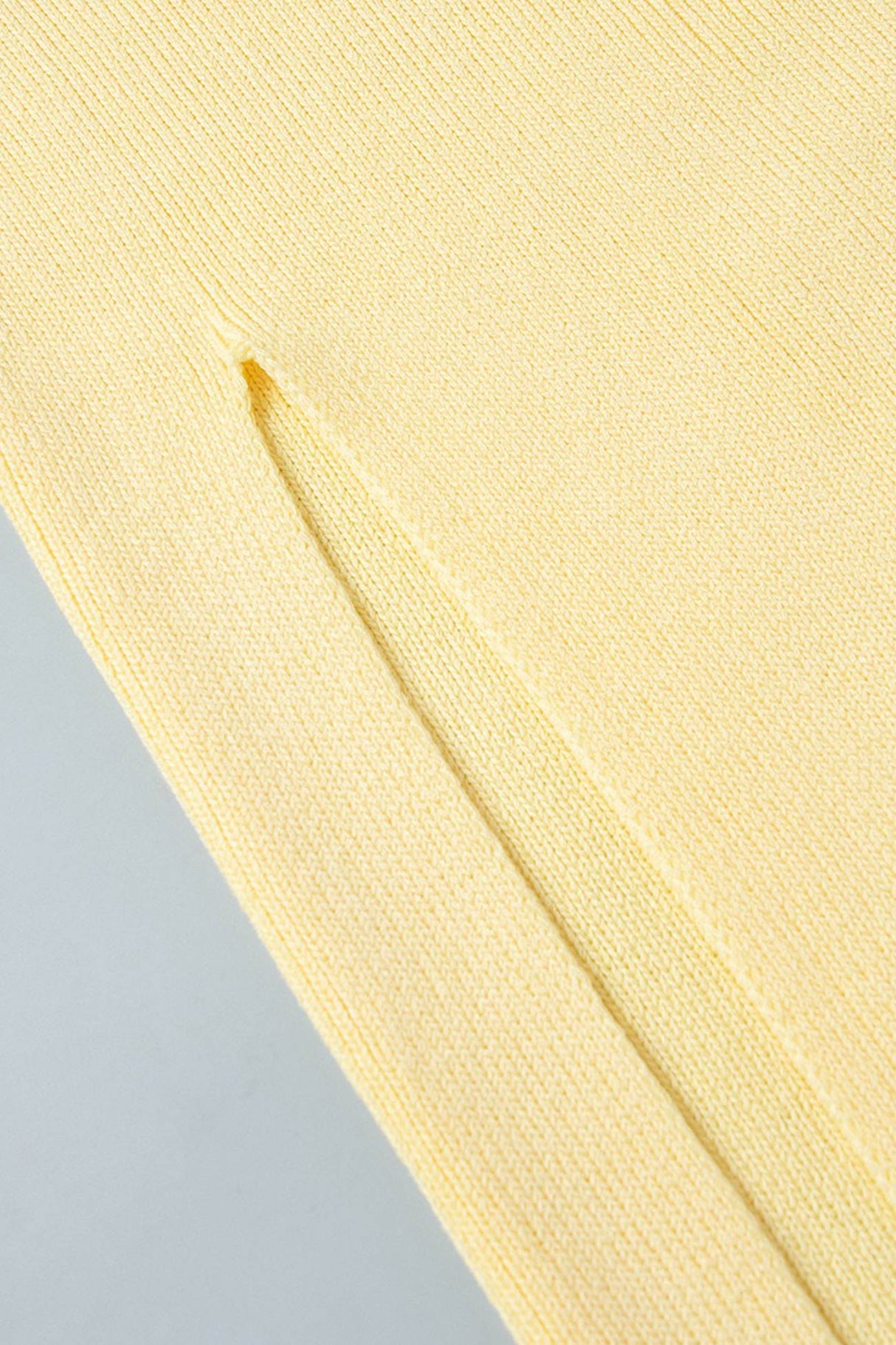 Tie-up Flare Sleeve Cardigan Knitted Skirt Set