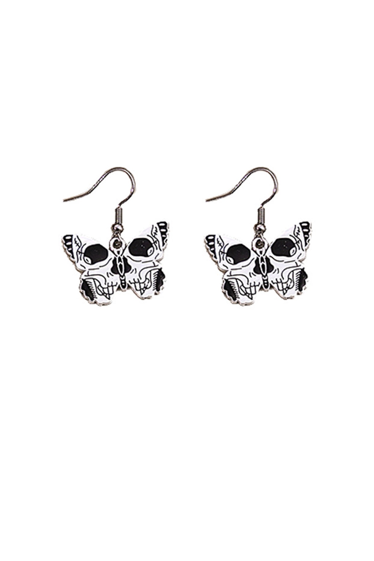 Butterfly Skull Earrings