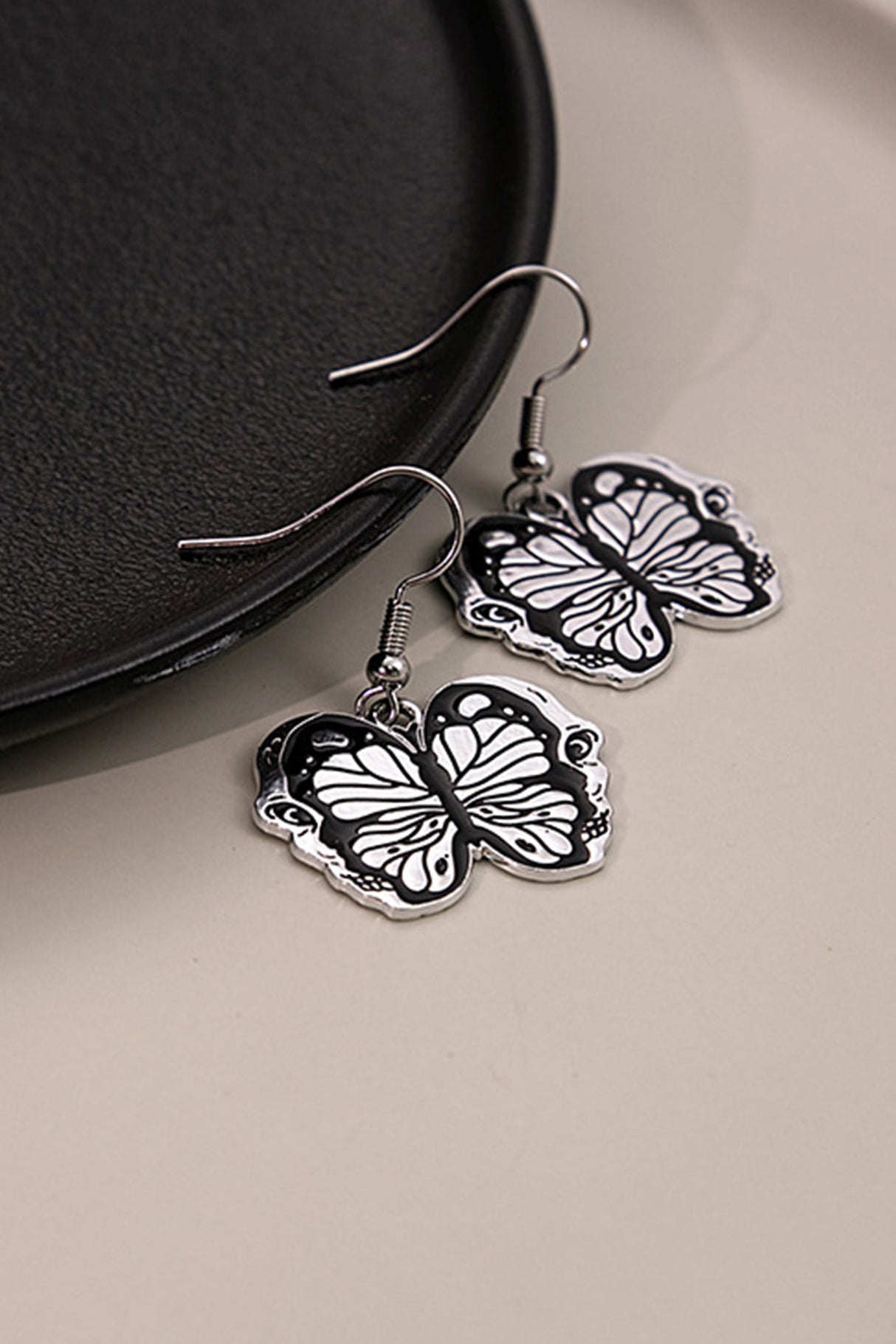 Butterfly Skull Earrings