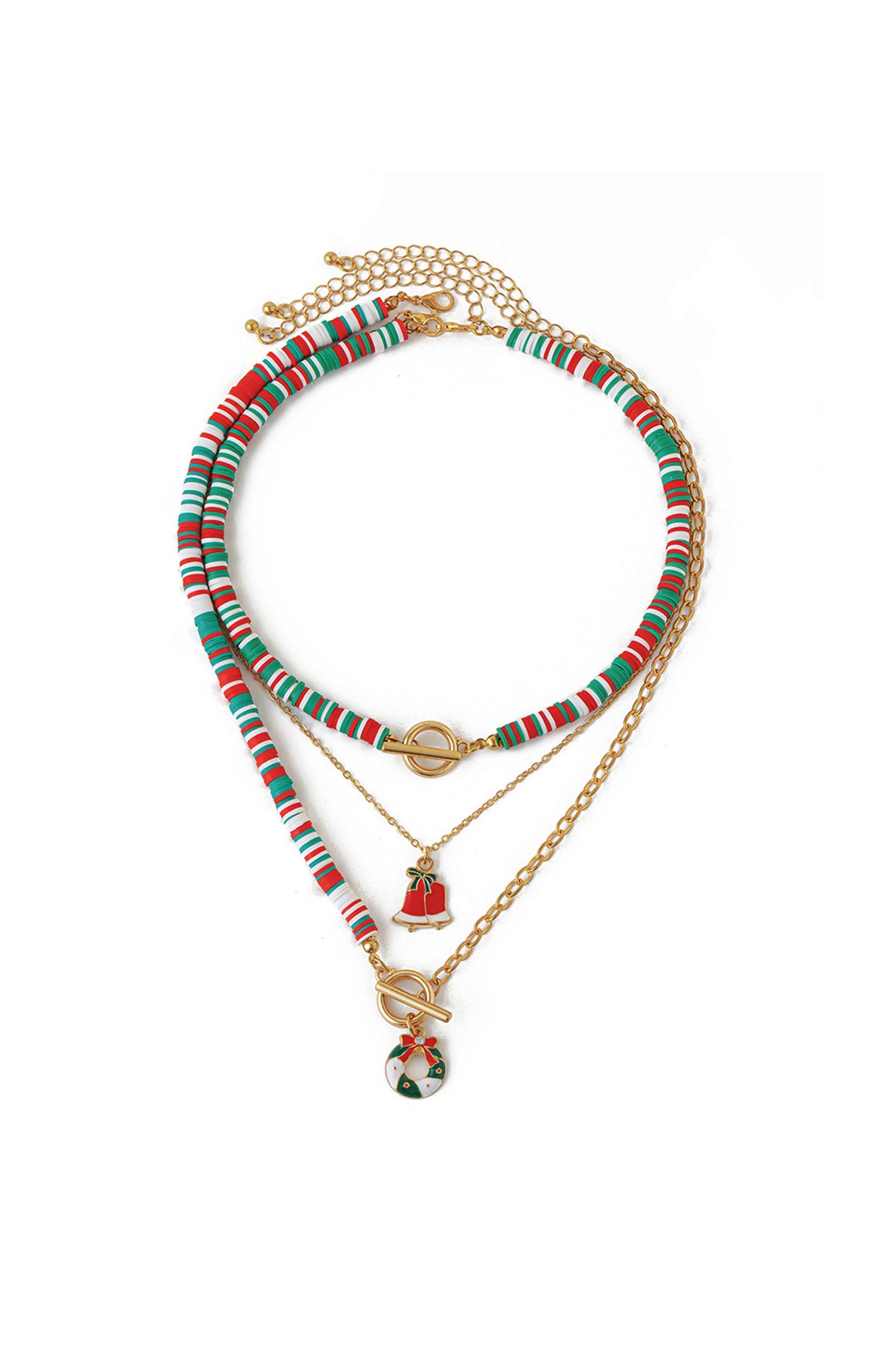 Christmas Three-layer Necklace