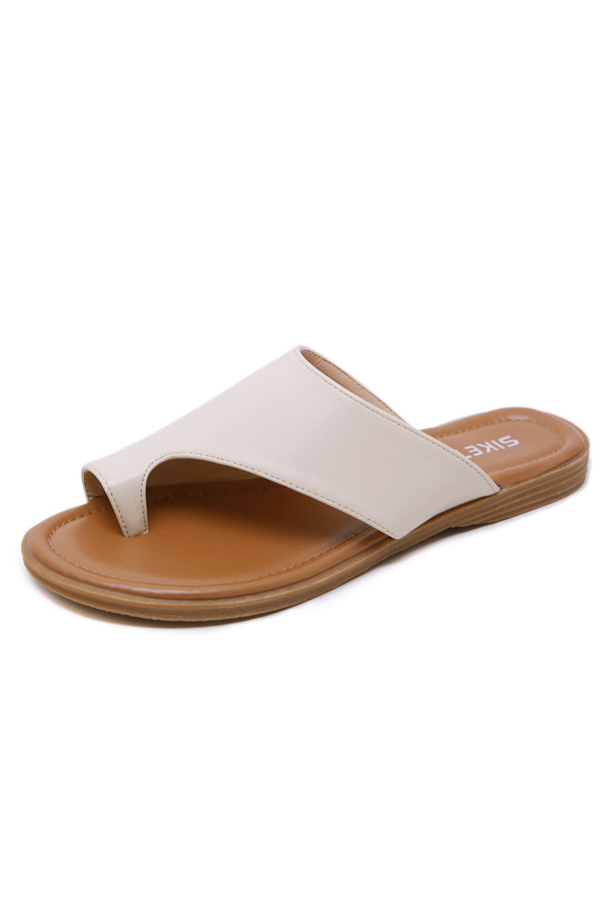 Toe Ring Slide Sandals