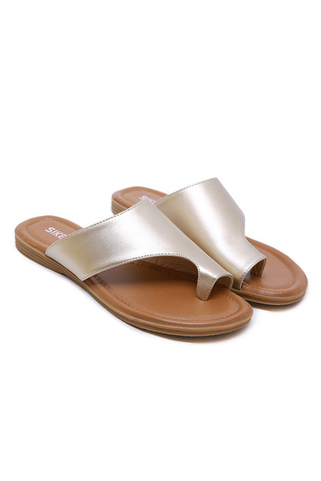 Toe Ring Slide Sandals