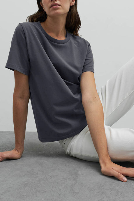 Cotton Solid Loose T-shirt