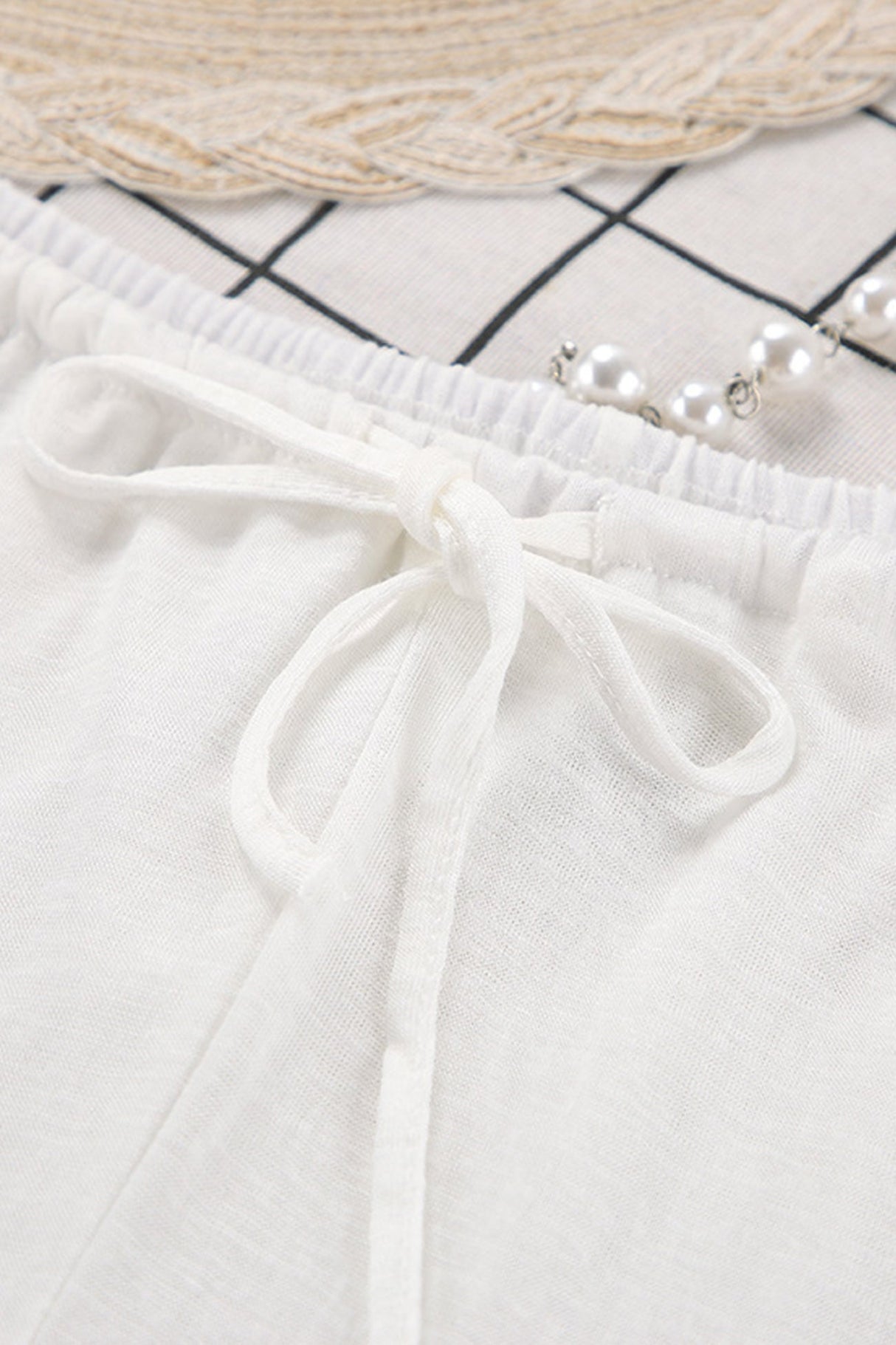 Arolora crew-neck-long-flare-sleeve-loungewear