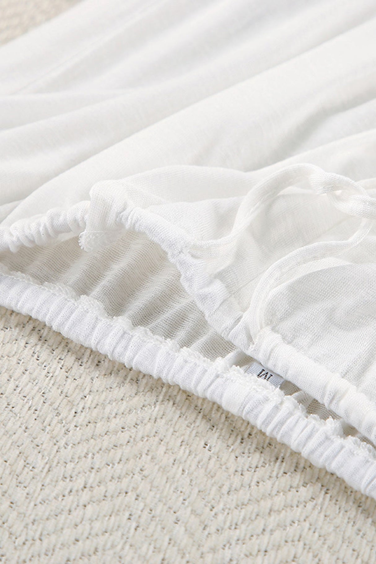 Arolora crew-neck-long-flare-sleeve-loungewear