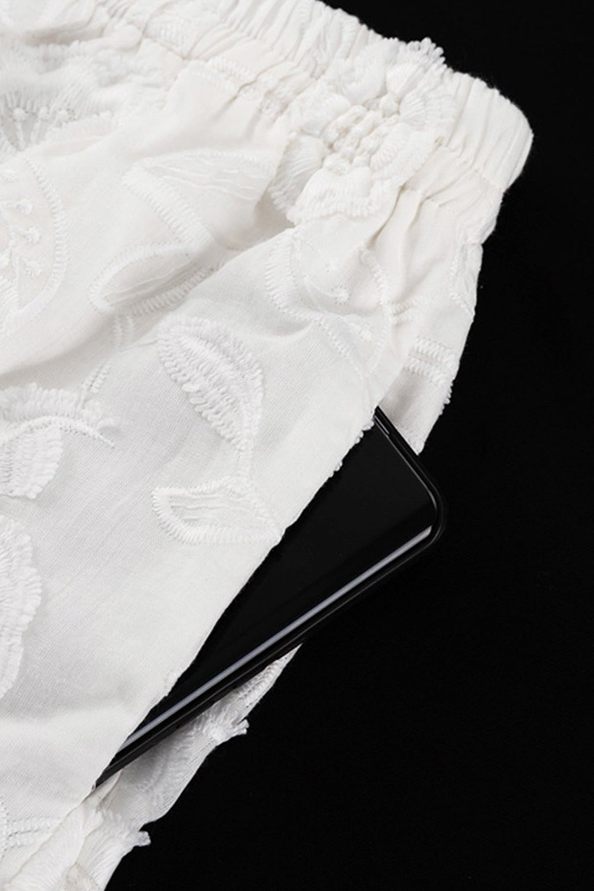 Arolora floral-embroidery-long-sleeve-shirt-suits