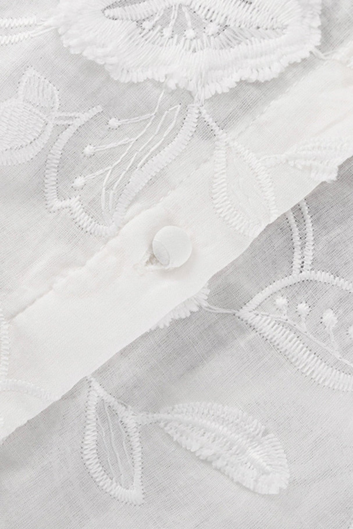 Arolora floral-embroidery-long-sleeve-shirt-suits