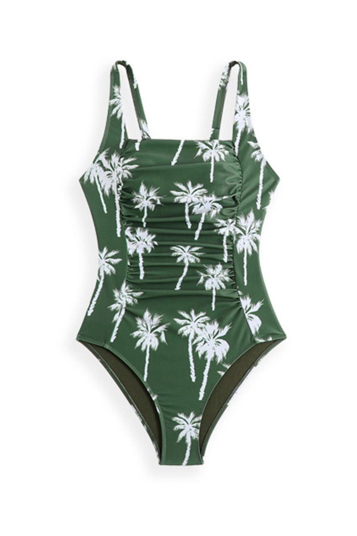 Arolora Floral One-Piece Swimsuit with Sarong