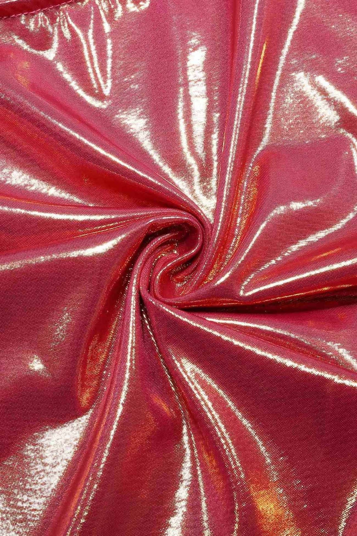 Arolora Glossy Vest Wide Leg Pants Set