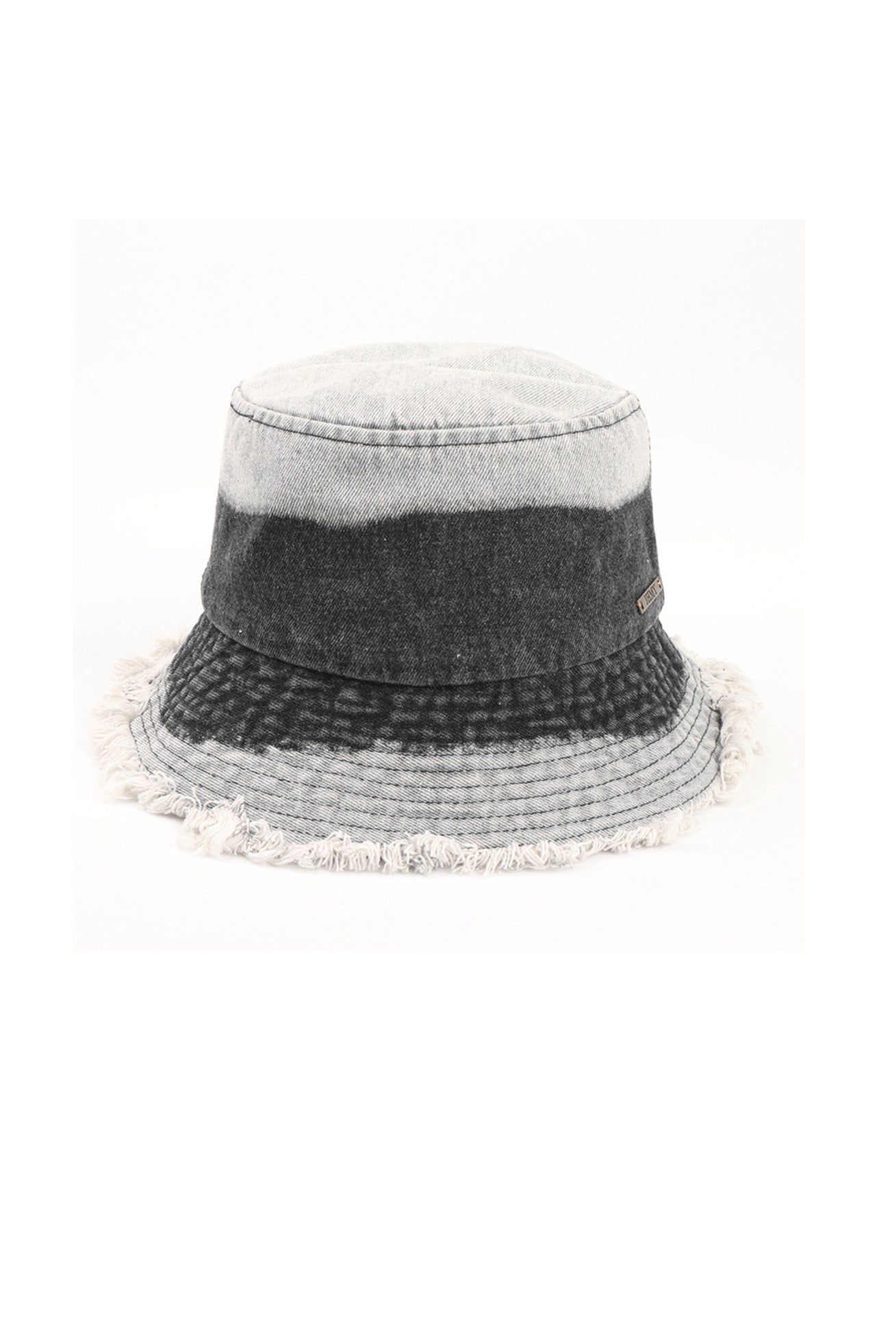 Gradient Denim Bucket Hat