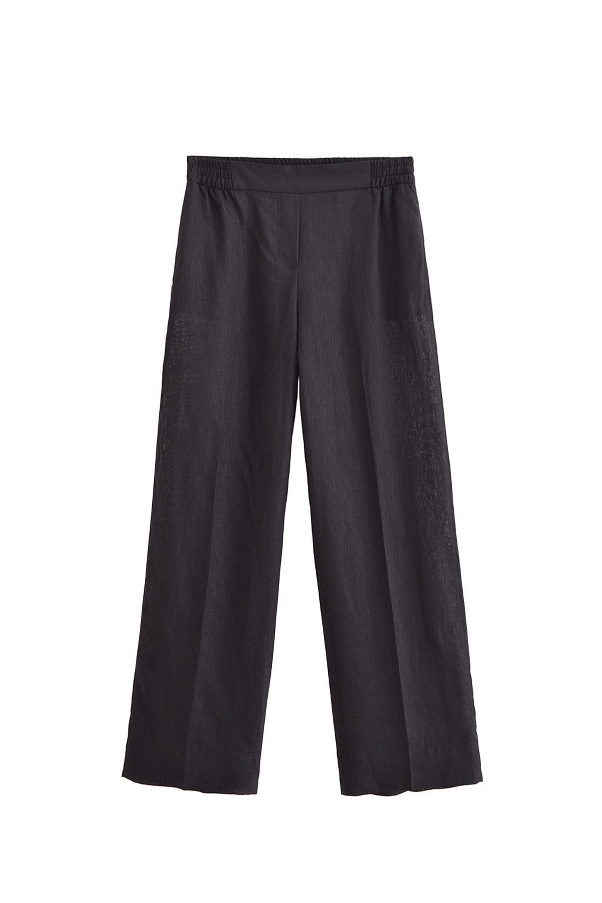 Half Sleeve Drawstring Shirt Long Pants Two-Piece Set