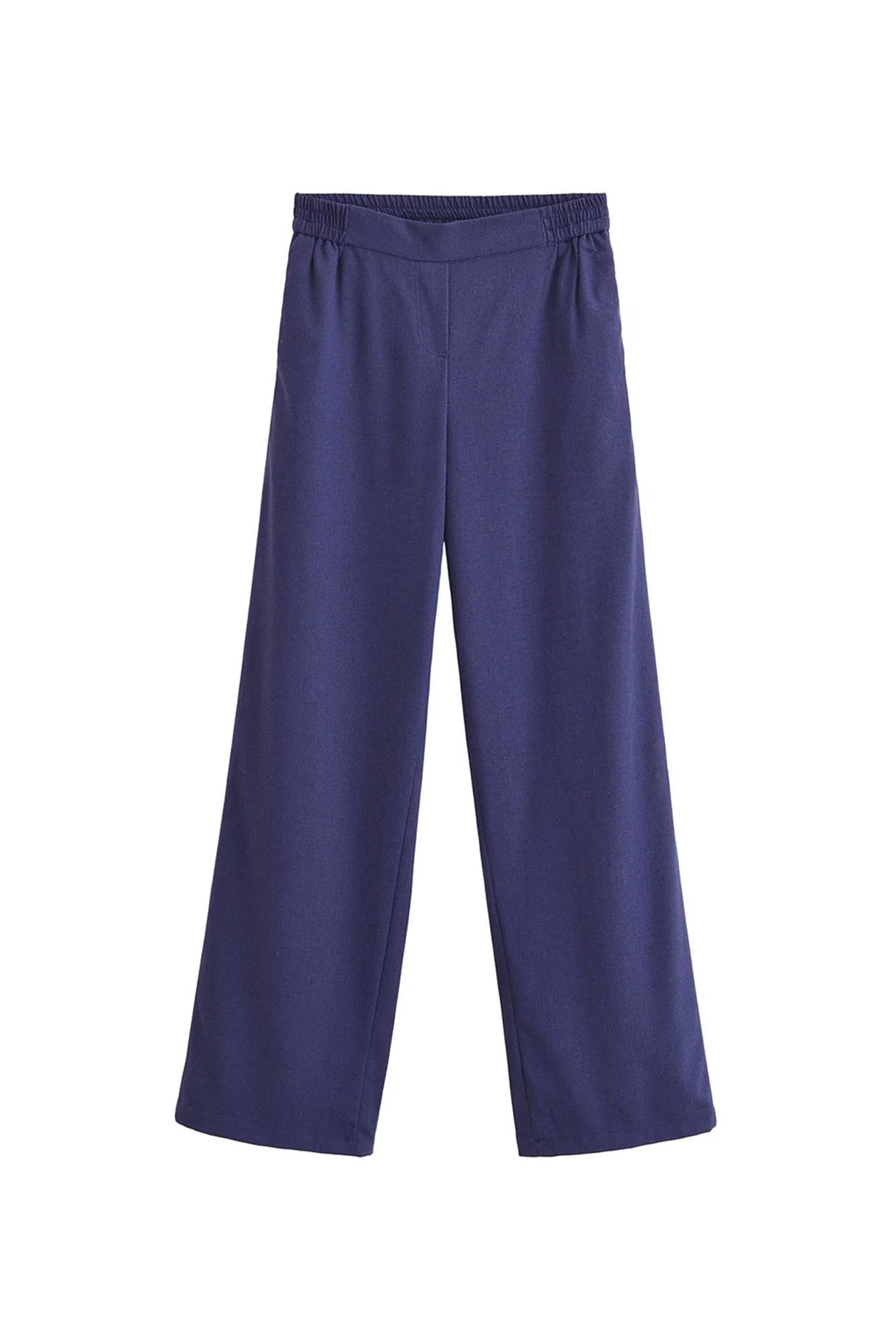 Half Sleeve Drawstring Shirt Long Pants Two-Piece Set