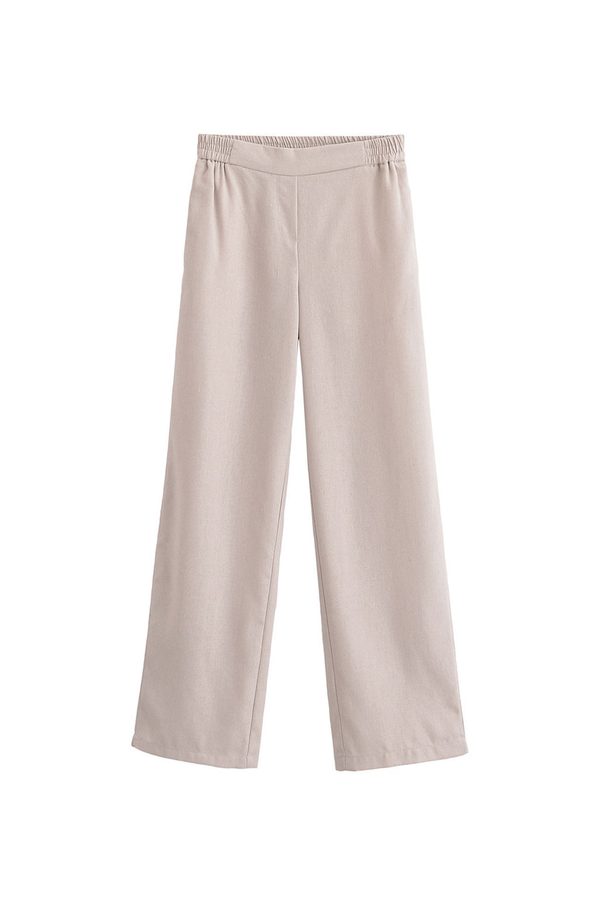 Half Sleeve Drawstring Shirt Long Pants Two-Piece Set