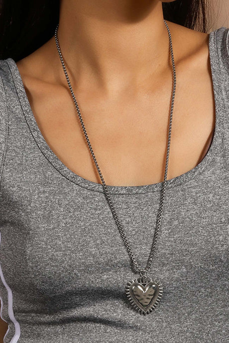 Hip Hop Heart Necklace