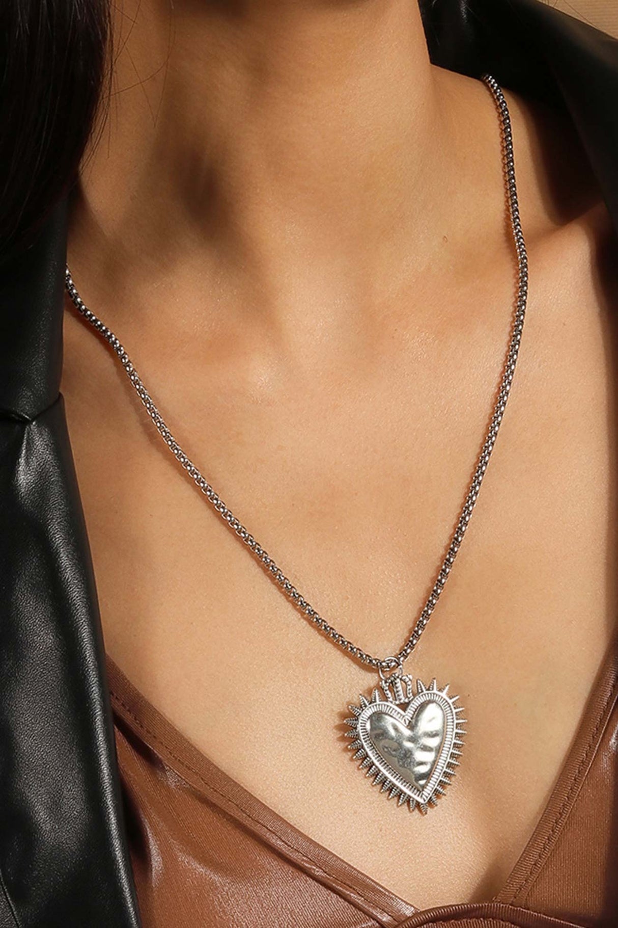 Hip Hop Heart Necklace