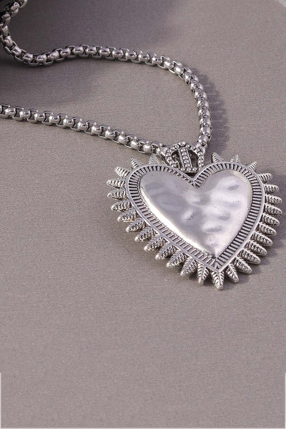 Hip Hop Heart Necklace