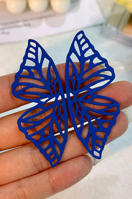 Hollow Out Buttrtfly Earrings