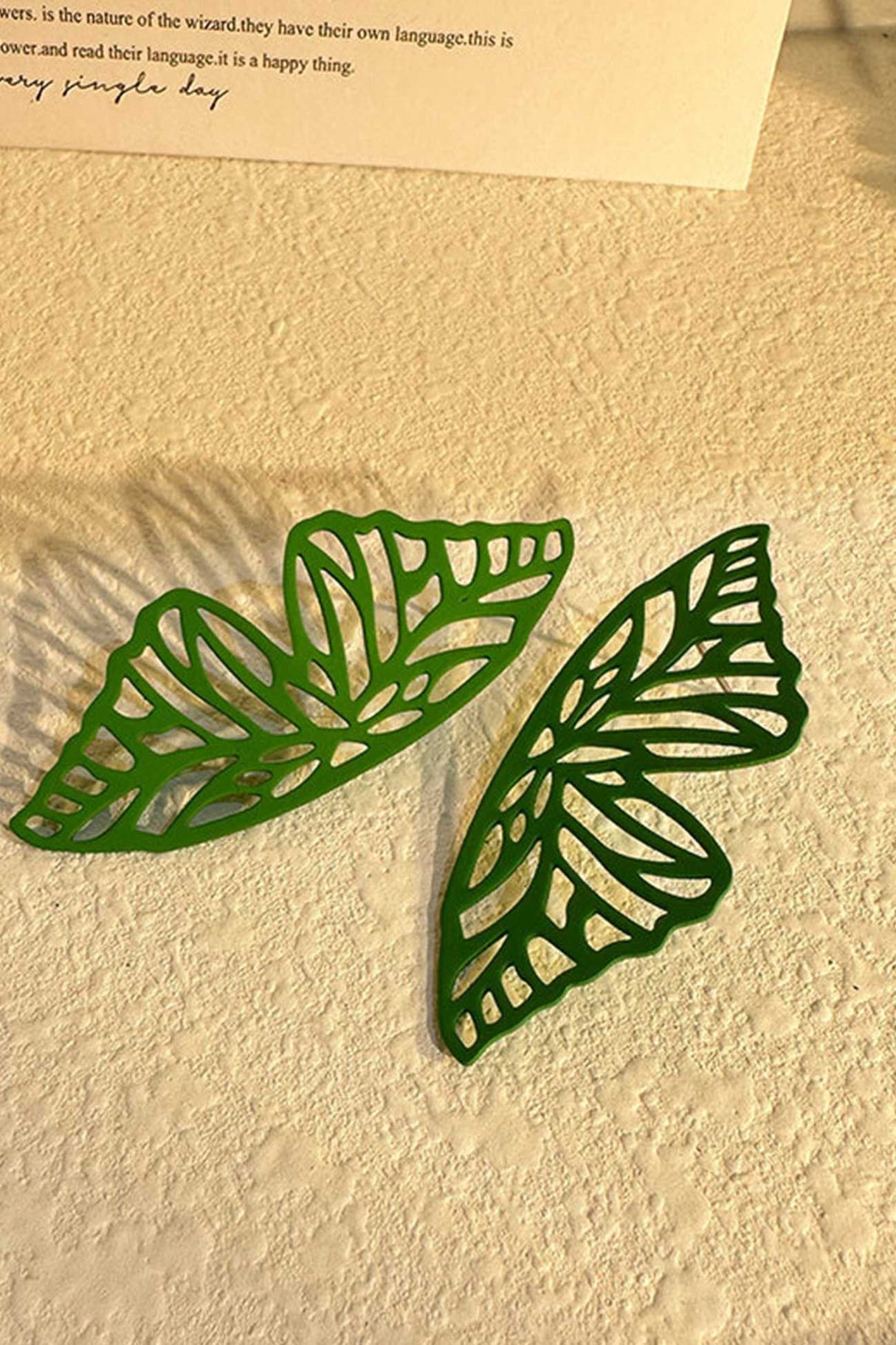 Hollow Out Buttrtfly Earrings