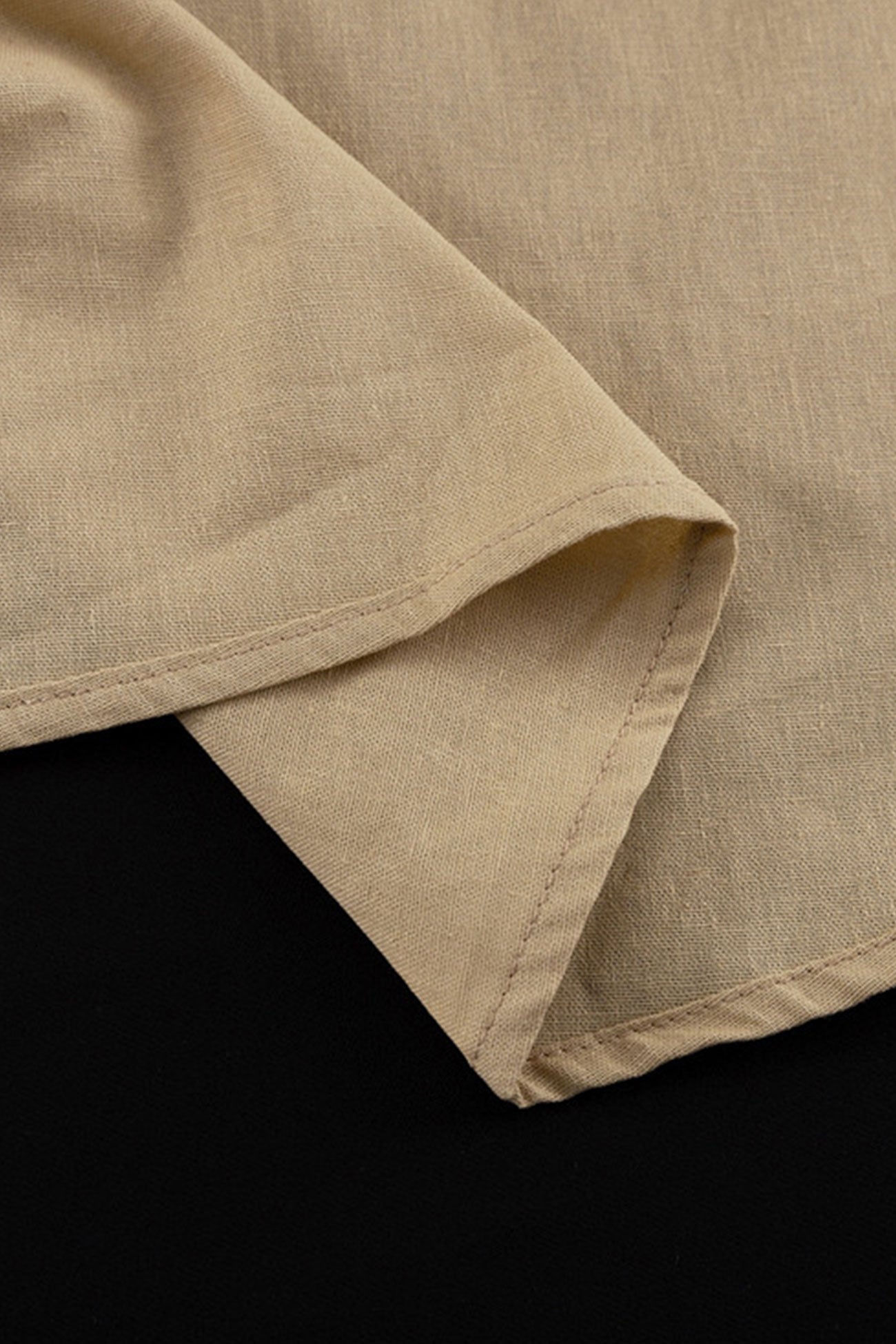 Khaki Cotton Cami Top Long Pants Suits