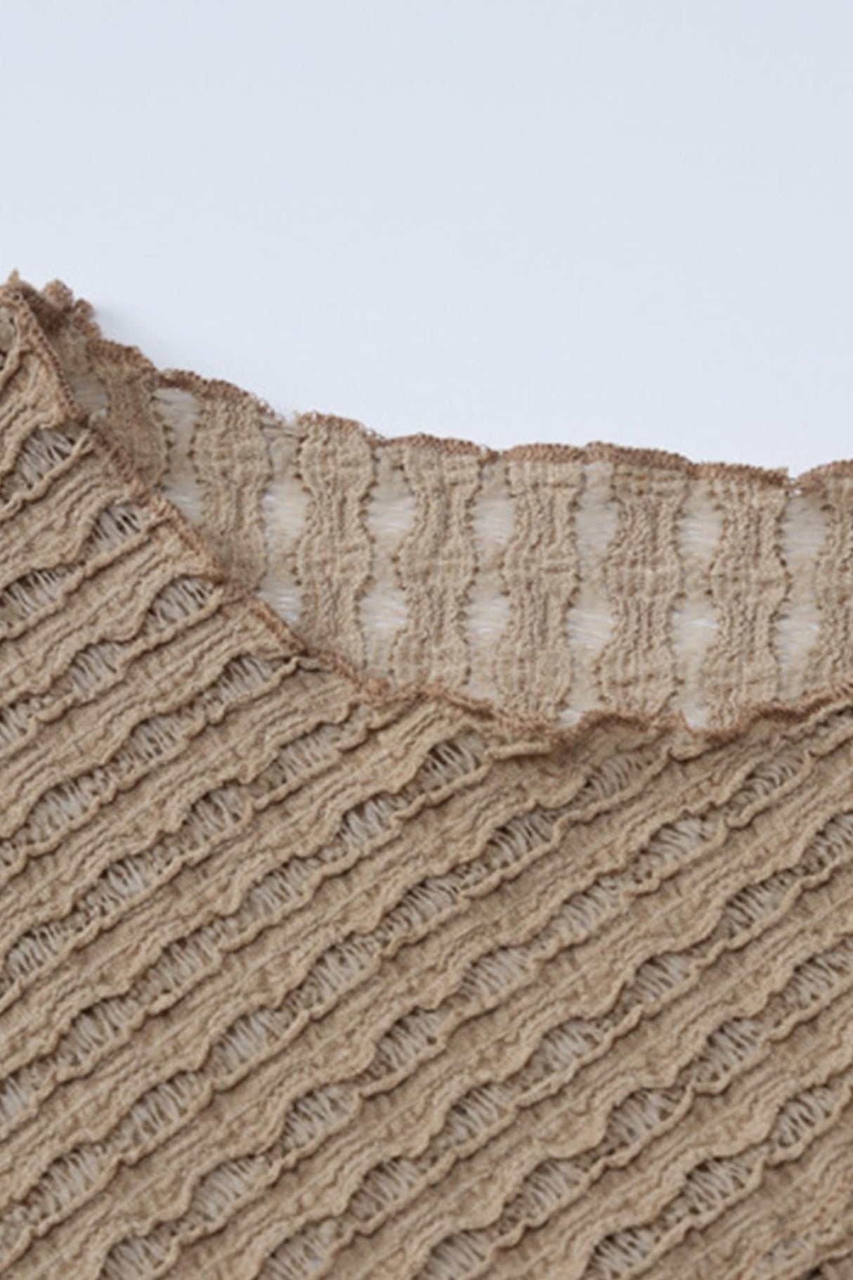 Khaki Hollow Out Pack Hip Dress