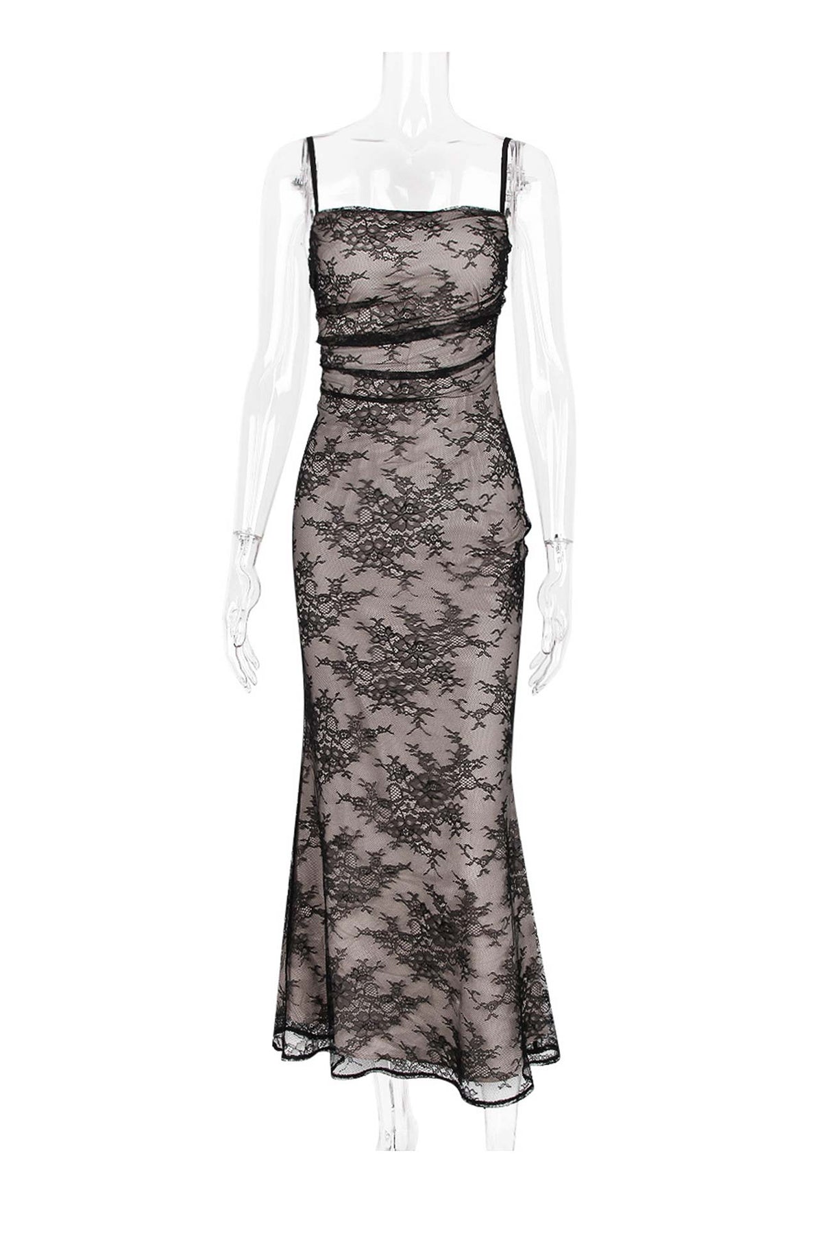 Arolora lace-fishtail-cami-dress-with-cover-up