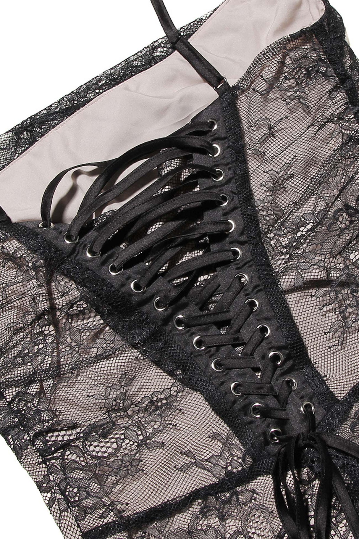 Arolora lace-fishtail-cami-dress-with-cover-up