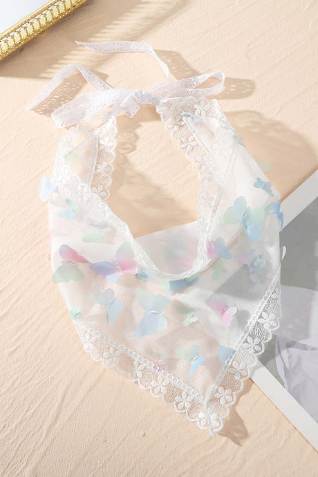 Lace Jacquard Head Scarf