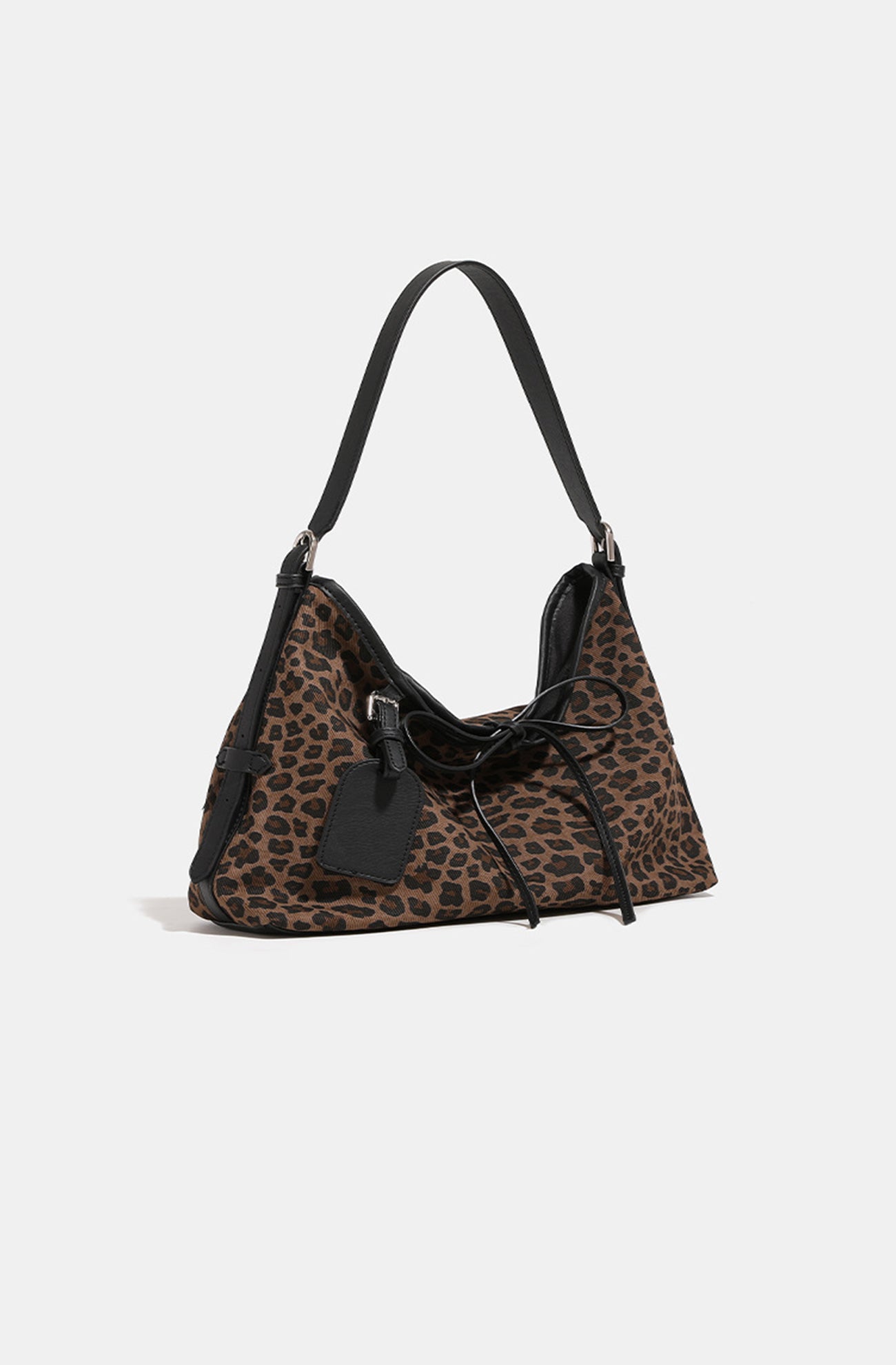 Leopard Print Boho Shoulder Bag