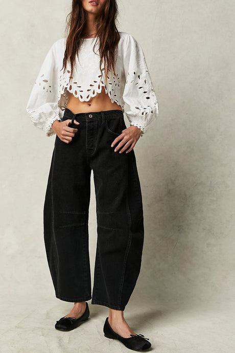 Arolora mid-rise-baggy-ballon-jeans