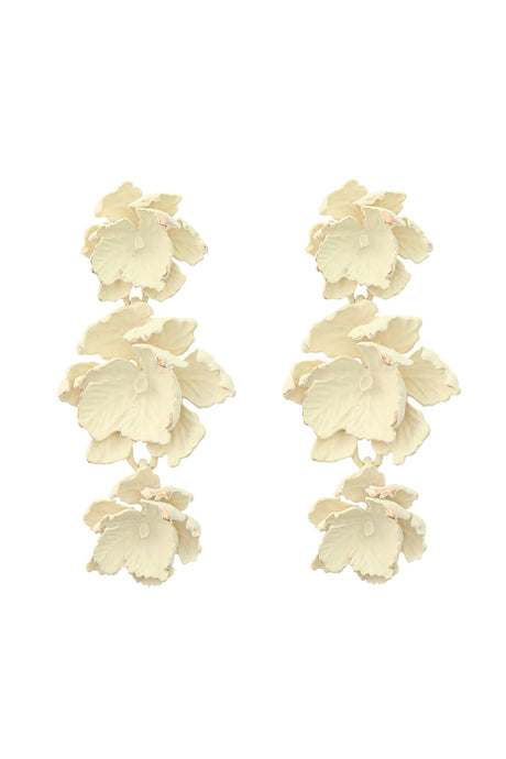Multi-layer Flower Stud Earrings