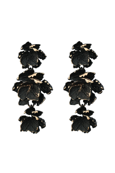 Multi-layer Flower Stud Earrings