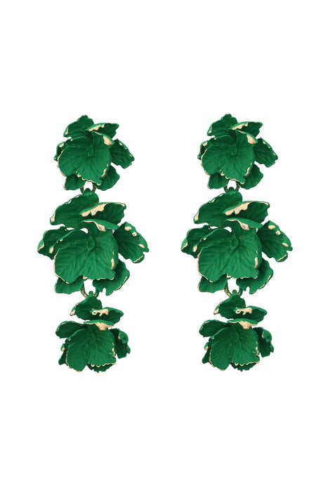 Multi-layer Flower Stud Earrings