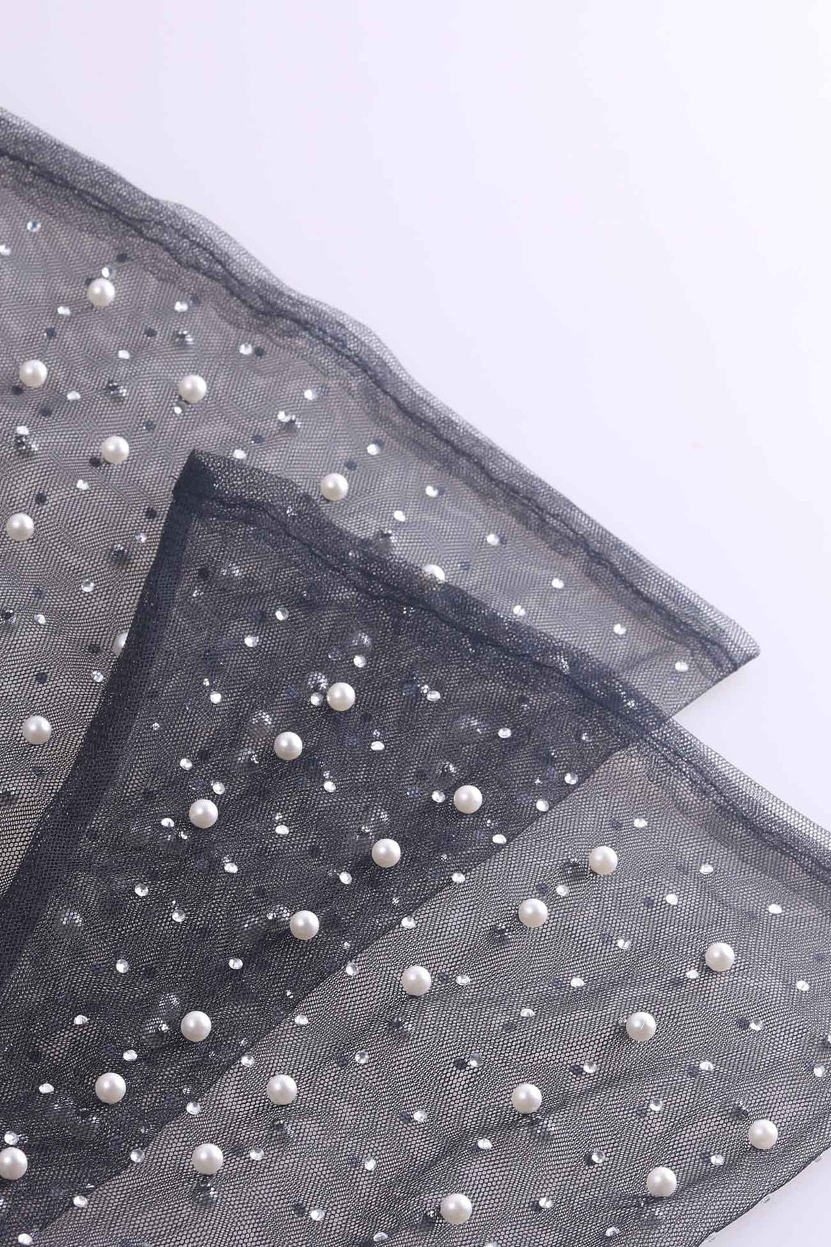 Pearl Flares Sleeve Tie-up Cardigan