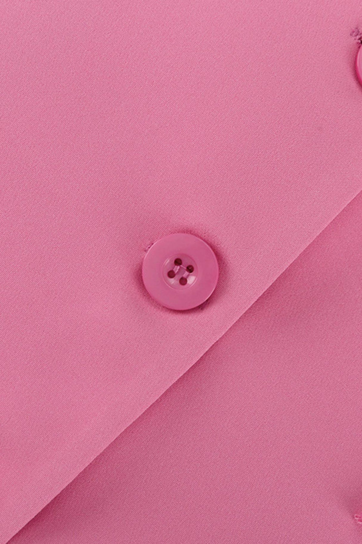 Pink Bow Pocketed Blazer