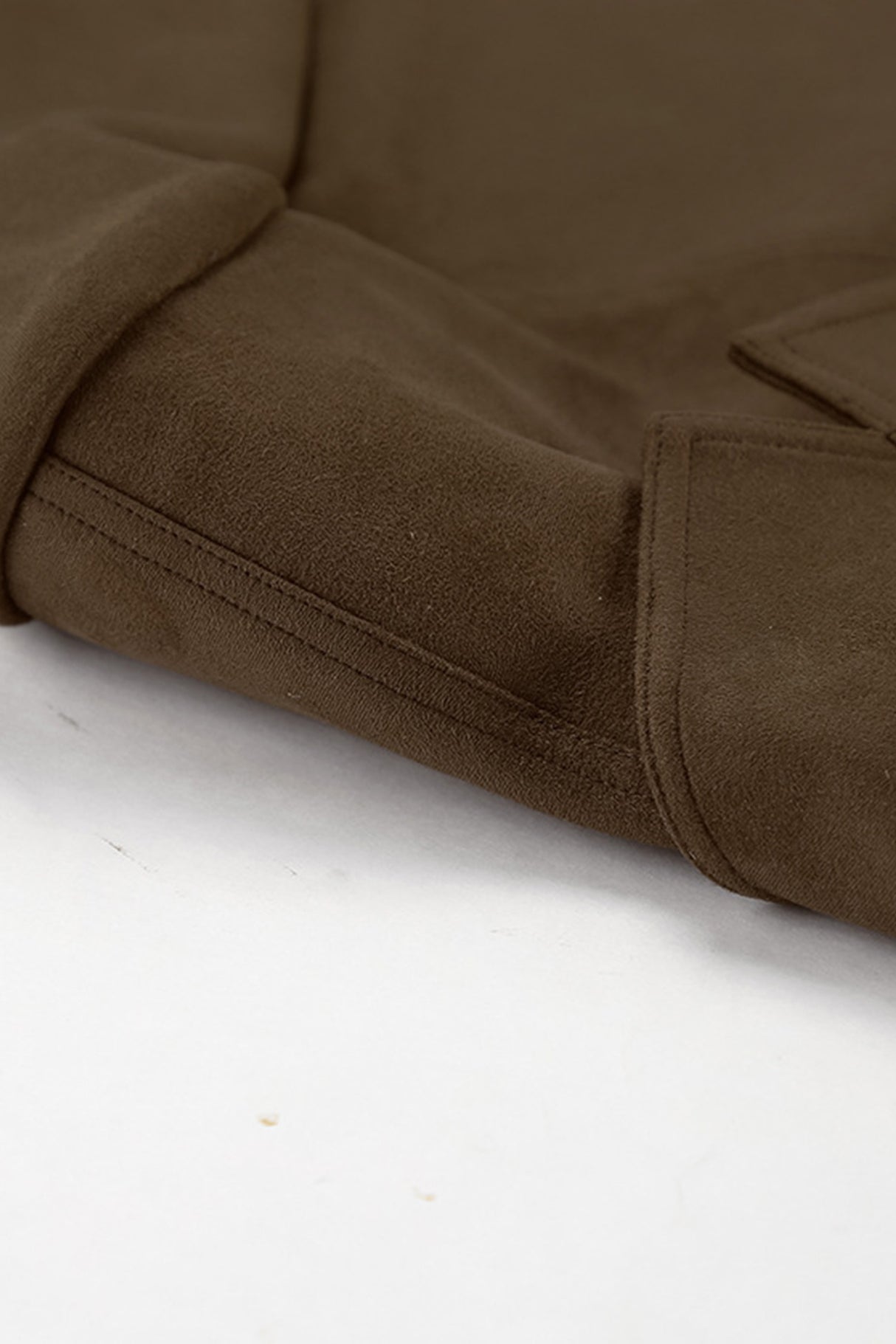 Retro Brown Suede Blazer