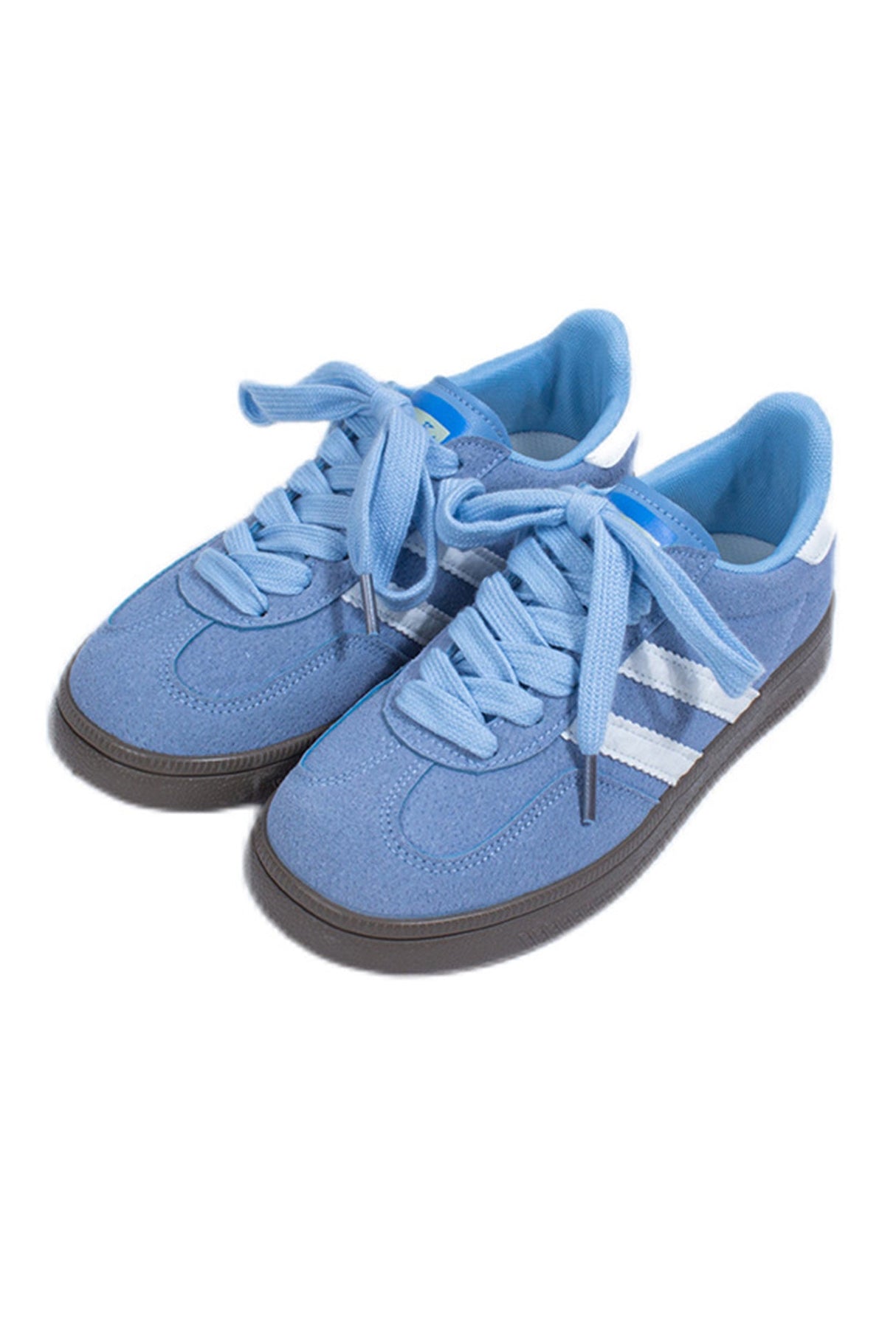 Arolora Retro Contrast Color Flat Sneakers