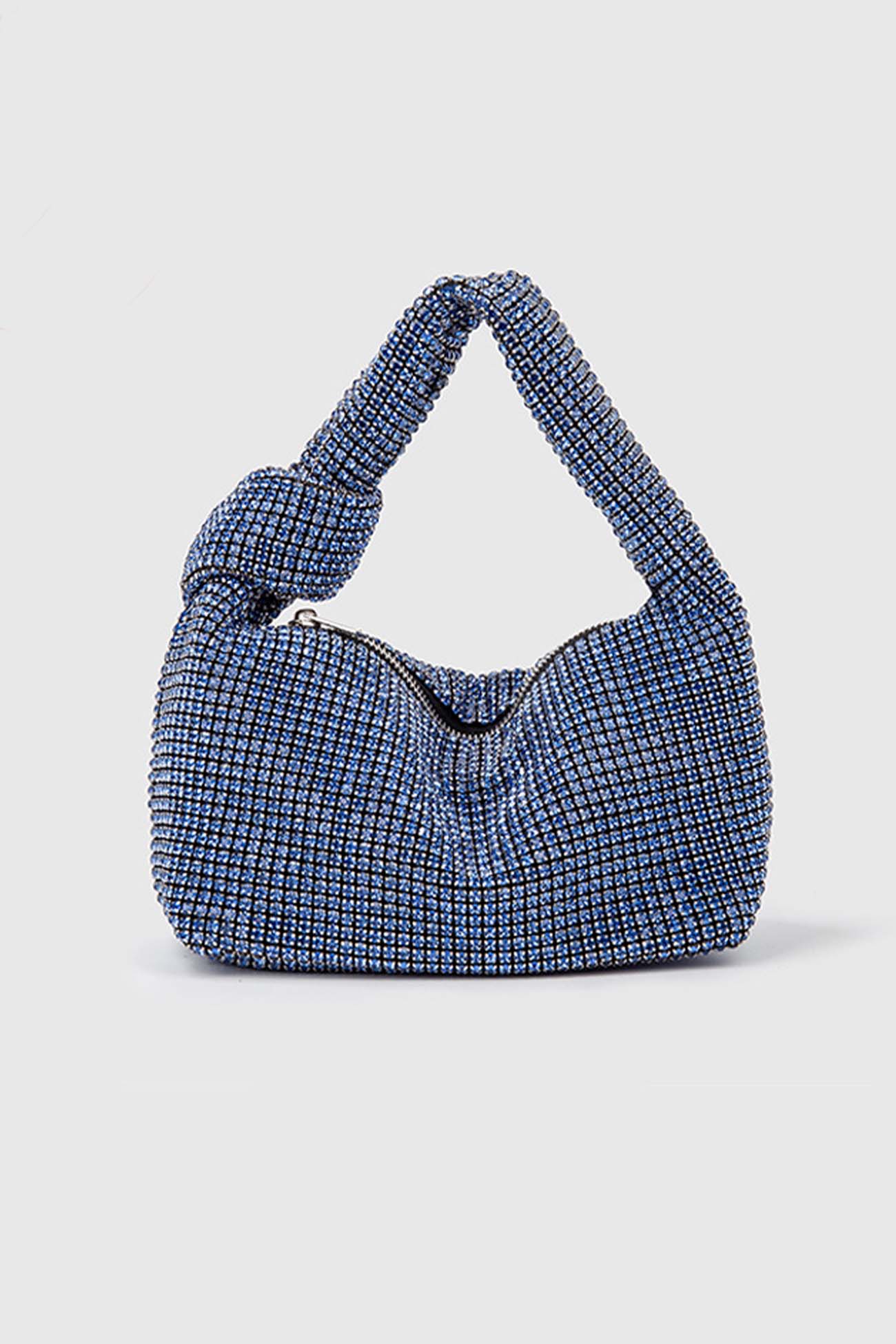 Rhinestone Knotted Handbag