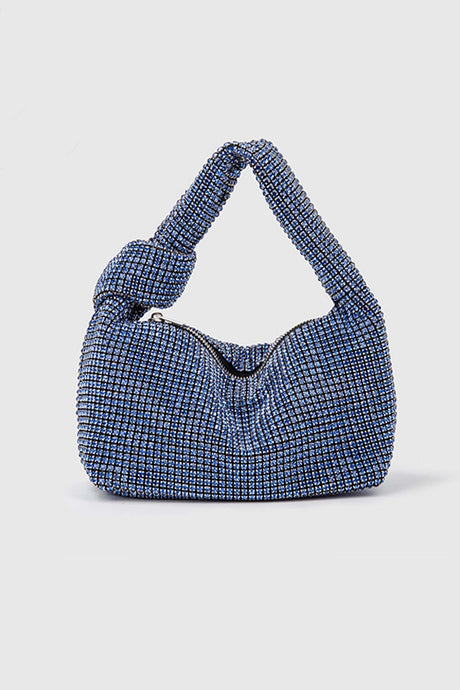 Rhinestone Knotted Handbag